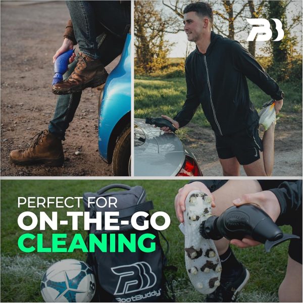 Boot Buddy Soccer Cleat Cleaner - Shoe & Boot Cleaner Brush - Effortlessly - Image 2