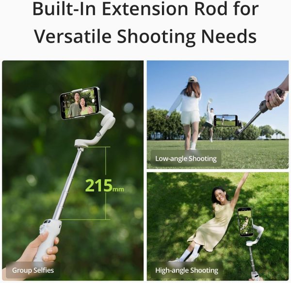 DJI Osmo Mobile 6, 3-Axis Phone Gimbal, Object Tracking, Built-in Extension - Image 6