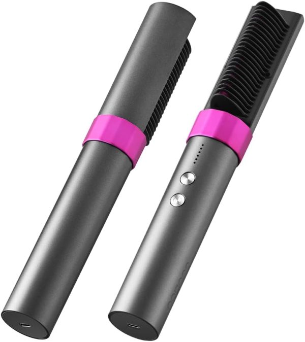 hair straightener brush