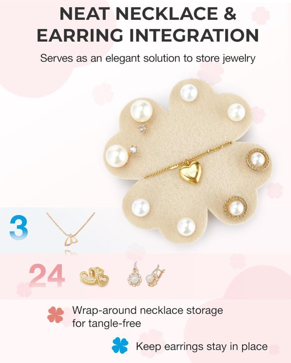 BAGSMART Hanging Jewelry Organizer, Jewelry Holder Organizer Accessories - Image 4