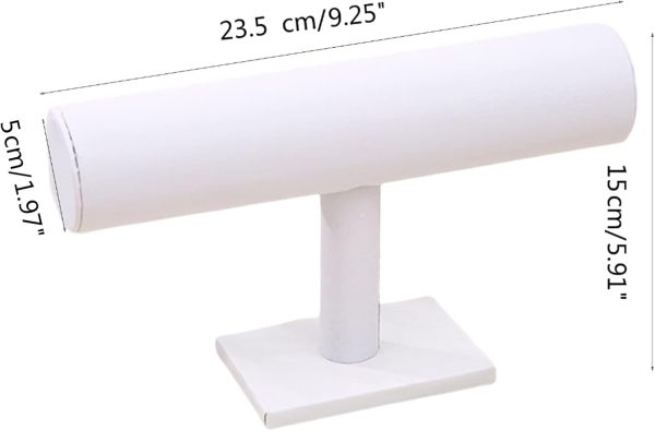 hejhncii Display Stand Jewellery Stand T-shaped Jewelry Display Accessory - Image 3