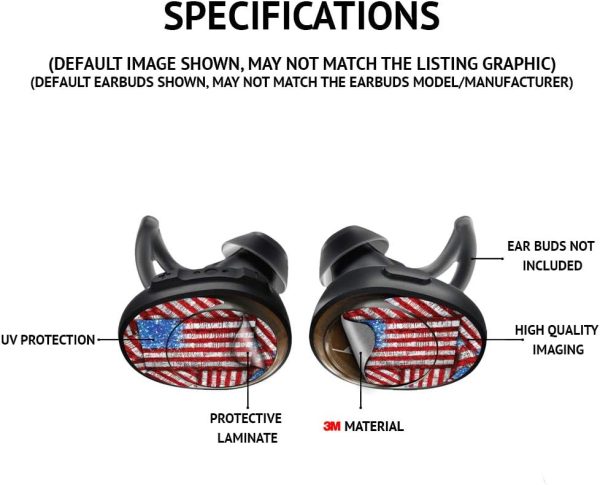MightySkins Glossy Glitter Skin Compatible with Bose QuietComfort Earbuds - Image 2
