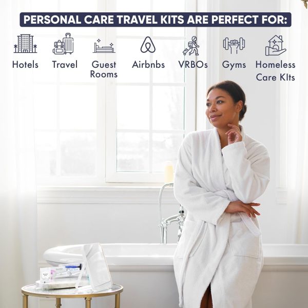Personal Care Travel Size Toiletries | 1-Shoppe All-in-Kit Hotel Amenities - Image 2