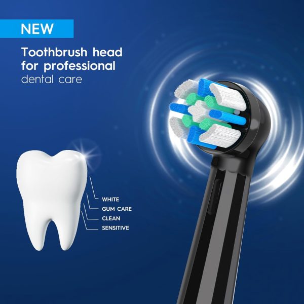 IO Replacement Heads Compatible with Oral B iO 2 3 4 5 6 7 8 9 10 Series - Image 3