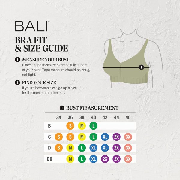 Bali Women's Wireless Bra, Comfort Revolution Full-Coverage Wirefree Bra - Image 6