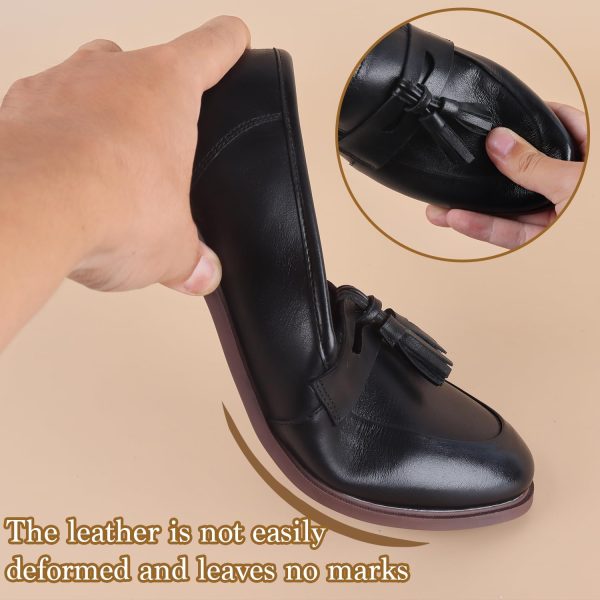 ADAMUMU Womens Loafers Business Casual Shoes for Women, Chunky Leather - Image 3