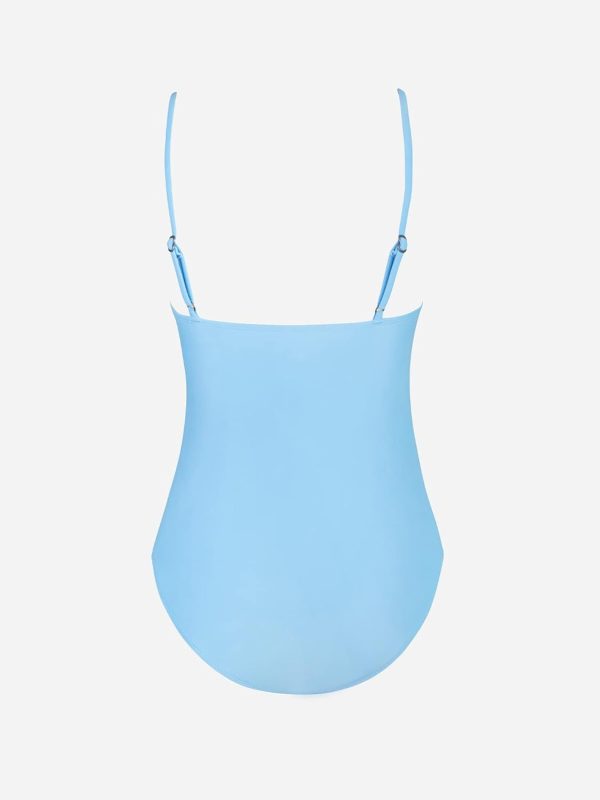 CUPSHE Women's One Piece Swimsuit Tummy Control V Neck Bathing Suits - Image 5