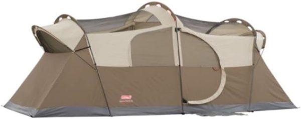 Coleman WeatherMaster 10-Person Tent, Weatherproof Tent with Rainfly & Room - Image 2