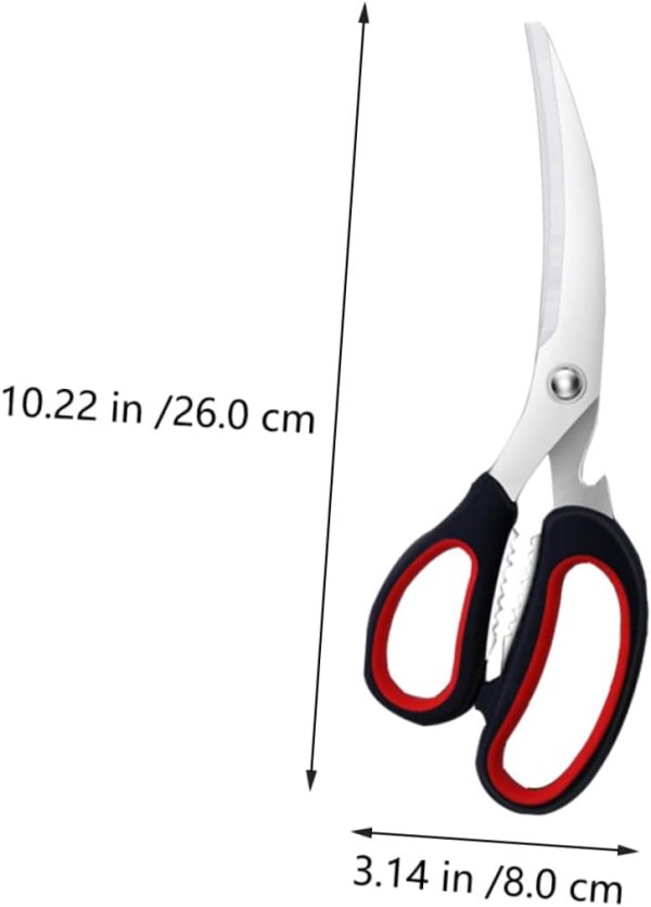 Toddmomy 3sets Barbecue Scissors Food Toaster Tongs Barbecue Gadget Outdoor - Image 9
