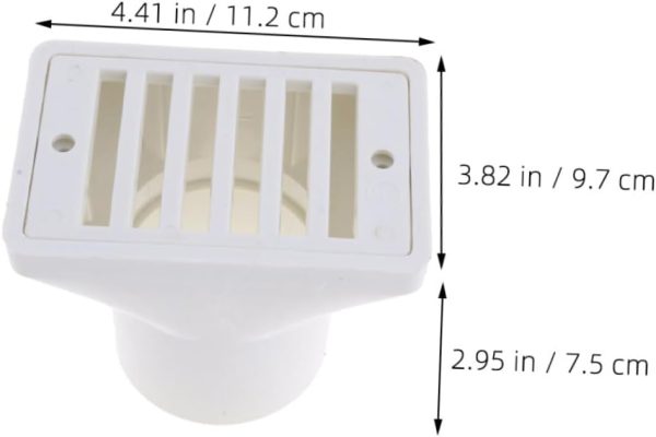 Swimming Pool Bottom Drainer Outdoor Accessories Square Main Drainer Plugs - Image 2