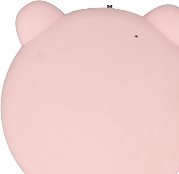 Cute Piggy with Power Bank Function, USB with Makeup Mirror and Light, - Image 4