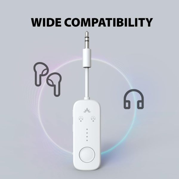 Avantree Relay - Premium Airplane Bluetooth 5.3 Adapter, Supports 2 AirPods - Image 4