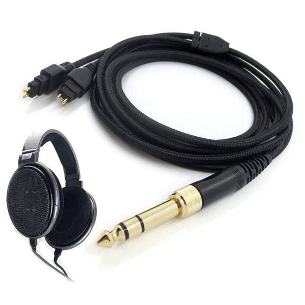 3.5mm/6.35mm Plug Cable Replacement Cable for Sennheiser-HD580 HD600 HD650 - Image 3