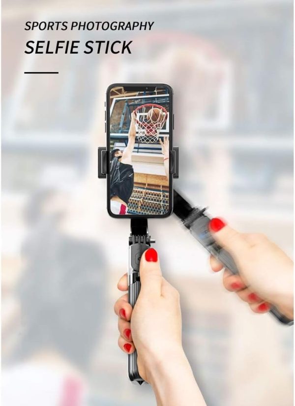 JSEIAJB Gimbal Smartphone Stabilizer with Automatic Balance Selfie Stick - Image 6
