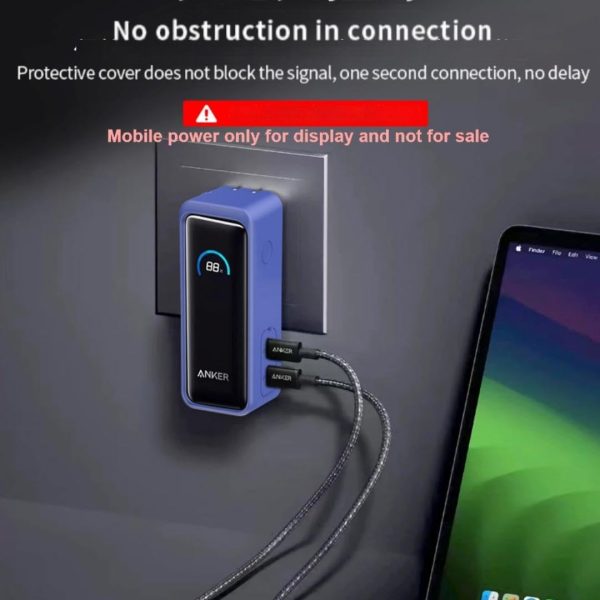 All-Around Protective Case 360° Silicone Full Cover for Anker Prime Mobile - Image 6