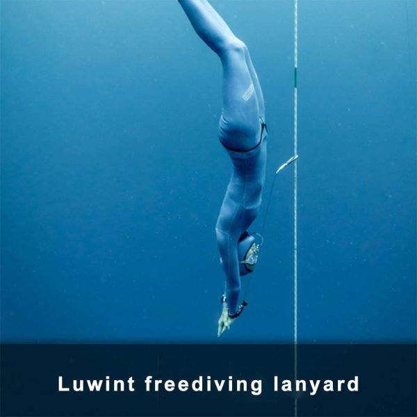 Luwint Freediving Rope Freediving Lanyard Leash for Freediving Lanyard - Image 2