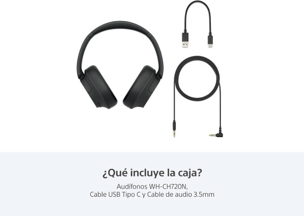 Sony WH-CH720NB Noise Canceling Wireless Bluetooth Headphones - Built-in - Image 8
