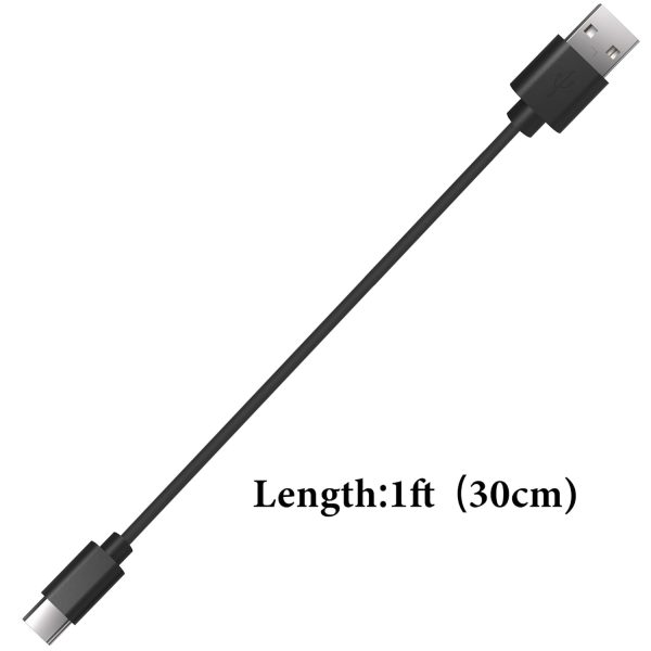 GEEKRIA USB Headphones Short Charger Cable Compatible with Bose QC Ultra, - Image 3