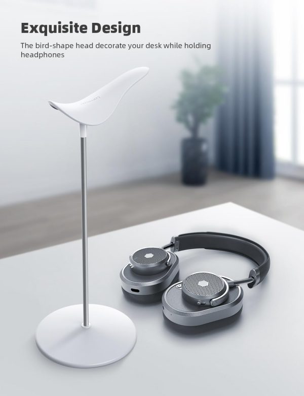 Lamicall Headphone Stand, Desktop Headset Holder - Desk Earphone Stand, for - Image 3