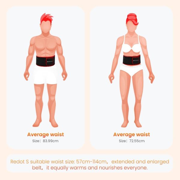 Bestqool Red Light Therapy Belt, Near Infrared Light Therapy & Red Light - Image 7