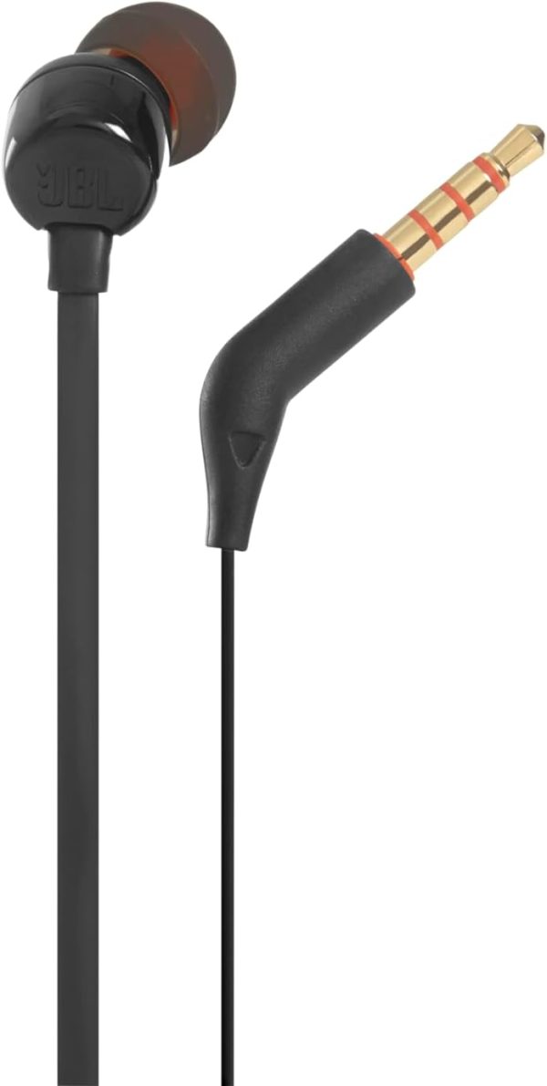 JBL T110 In Ear Headphones Black - Image 6