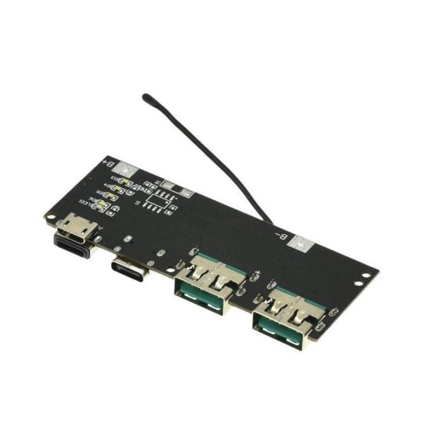 22.5W Quick Charging Mobile Power Module QC4.0 PD3.0 5 Port Dual USB Mobile - Image 6