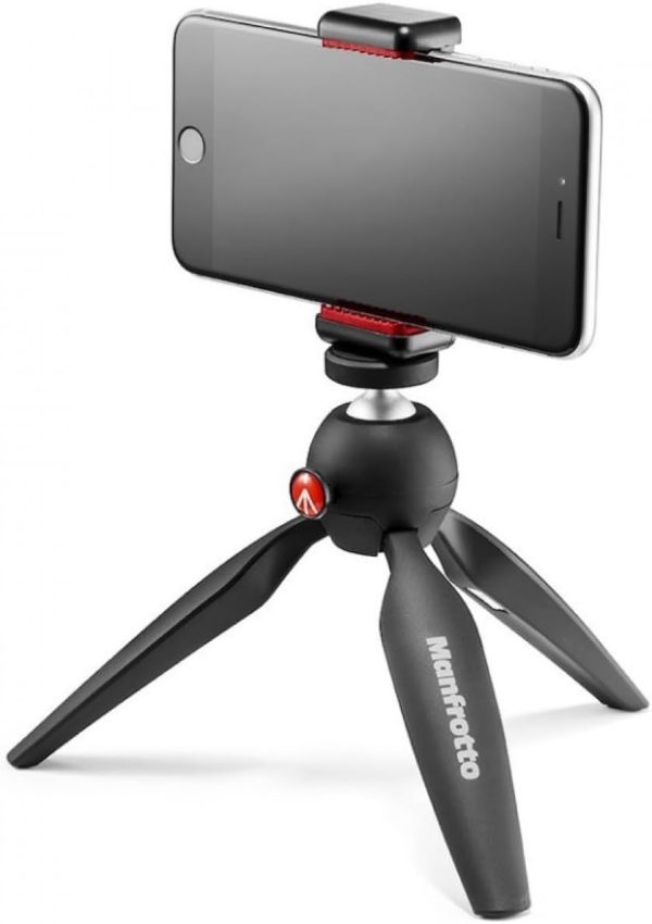 Manfrotto Mini Tripod with Universal Smartphone Clamp, Made in Italy, for - Image 2