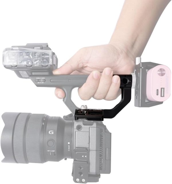 NICEYRIG FX3 FX30 XLR Handle Extension Kit, Circular-Style Extended Grip - Image 8