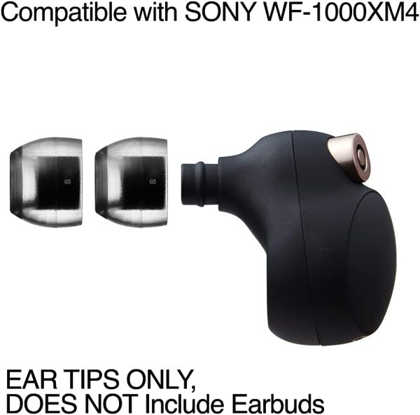 AZLA SednaEarfit Crystal Standard (S) - Earbud Tips for Wireless Headphones - Image 3