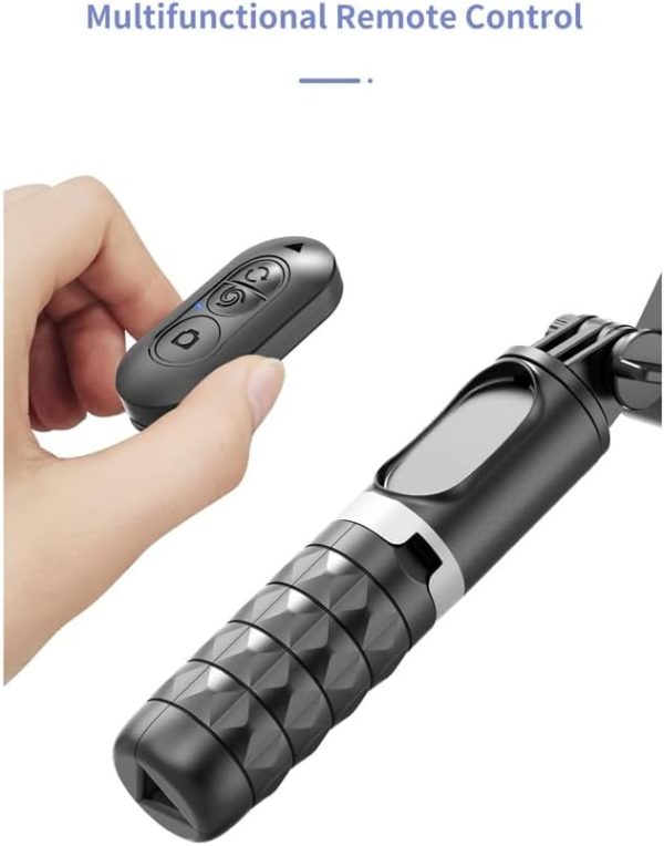 Gimbal Stabilizer for Smartphone 2 Axis Selfie Stick Tripod with Face - Image 9