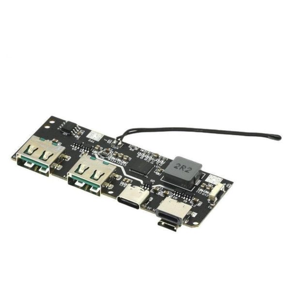 22.5W Quick Charging Mobile Power Module QC4.0 PD3.0 5 Port Dual USB Mobile - Image 4