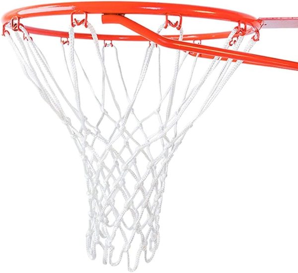 Heavy Duty Basketball Net Replacement - All Weather Anti Whip, Fits - Image 2