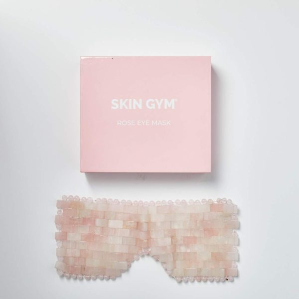 Skin Gym Rose Quartz Crystal Sleep Eye Mask - Soothing, Anti Aging, - Image 2