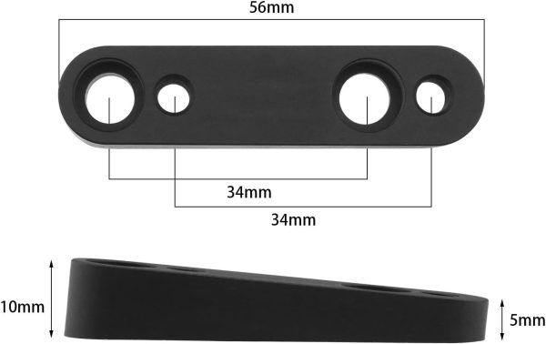 ECSiNG 1PC Bicycles Flat Mount Disc Brake Adapter Ultralight Flat Disc - Image 4