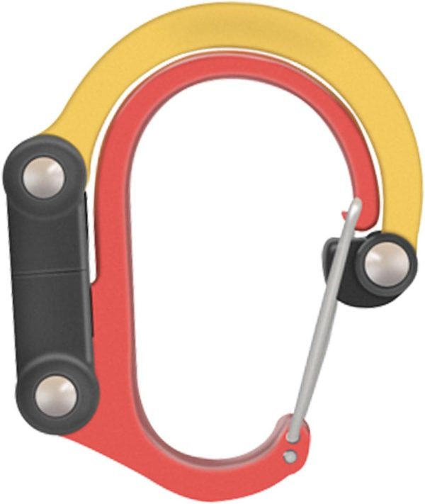 Carabiner Clip and Hook Bag Stroller Backpack Hanger Keyring Clip D Shaped - Image 5