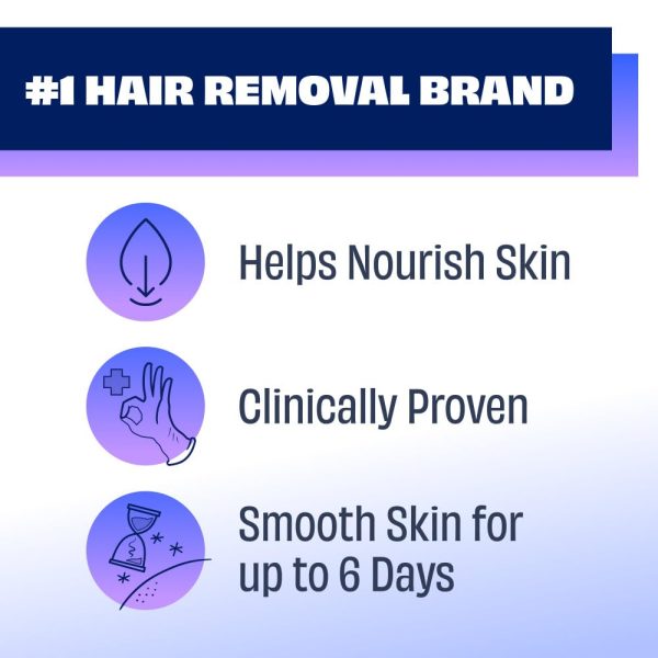 Nair Men Hair Remover Body Cream, Manscape for Smooth Skin for Days, Coarse - Image 3