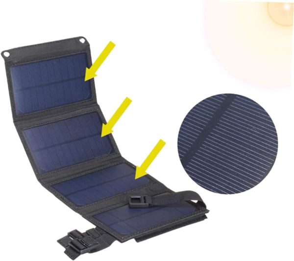 Solar Charger Panel Potable Charger for Phone Portable Charger Portable - Image 2