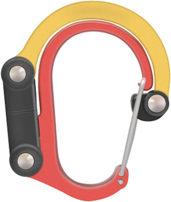 Carabiner Clip and Hook Bag Stroller Backpack Hanger Keyring Clip D Shaped - Image 4