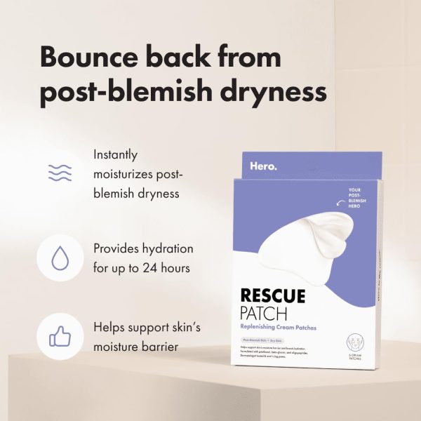 HERO COSMETICS Rescue Patch – The Moisturizing Cream Patch for Post-Blemish - Image 5