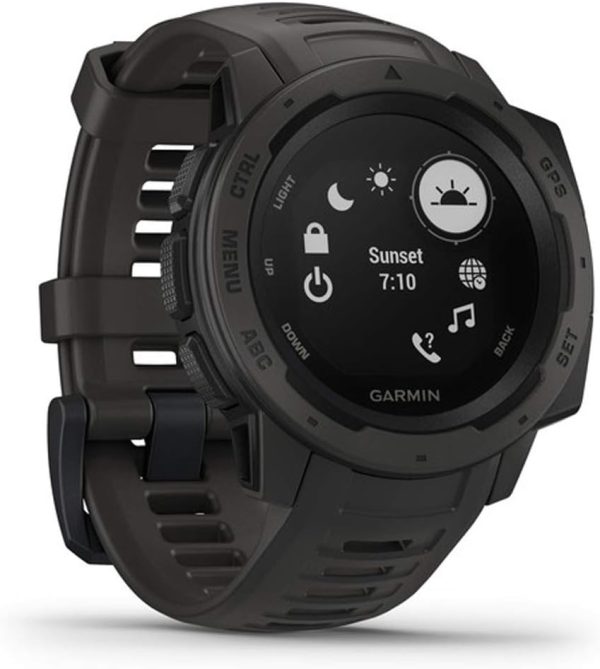 Garmin Instinct, Rugged Outdoor Watch with GPS, Features Glonass and - Image 4