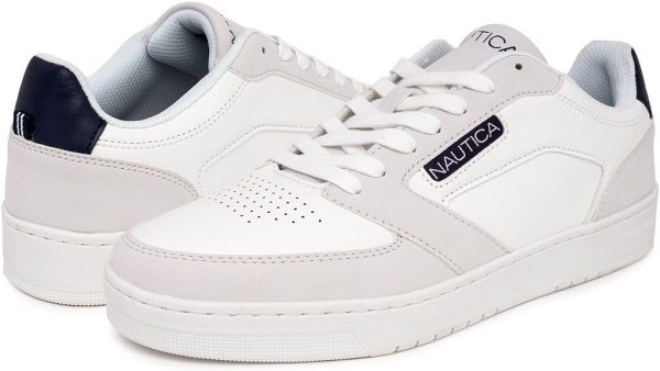 Nautica Men's Casual Lace-Up Sneakers - Classic Low-Top Tennis Fashion - Image 6