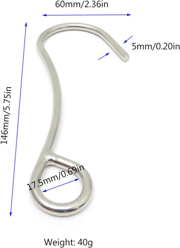 BIBABLYKE Stainless Steel Scubas Diving Hook Heavy Duty Single Reef Hook - Image 6