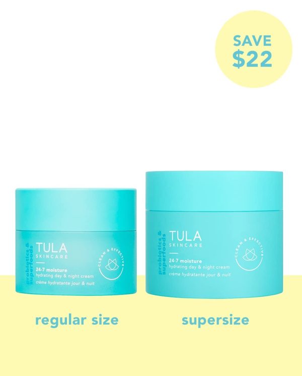 TULA Skin Care 24-7 Hydrating Day & Night Cream - Supersize, Anti-Aging - Image 6