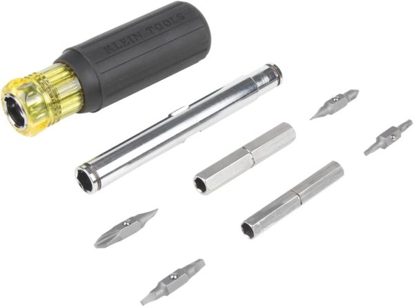 Klein Tools 32500MAG Magnetic Multi-Bit Screwdriver / Nut Driver, 11-in-1 - Image 8