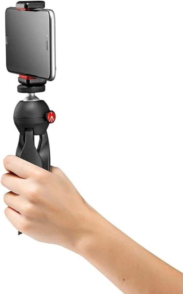 Manfrotto Mini Tripod with Universal Smartphone Clamp, Made in Italy, for - Image 8