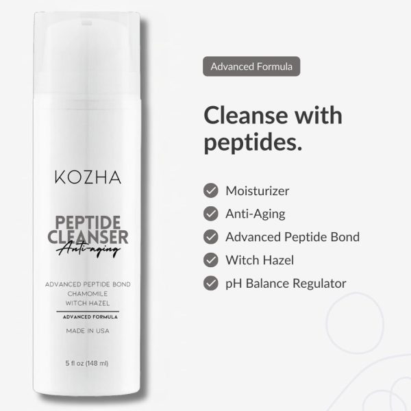 Revitalize Your Skin Anti-Aging Peptide Facial Cleanser - A Must-Have in - Image 2