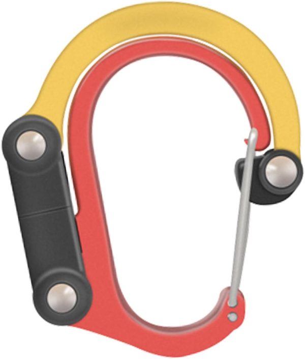 Carabiner Clip and Hook Bag Stroller Backpack Hanger Keyring Clip D Shaped - Image 6