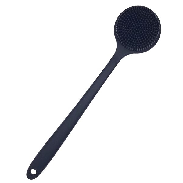 DNC Back Scrubber for Shower Soft Silicone Bath Body Brush with Long Handle - Image 5
