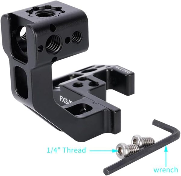 NICEYRIG FX3 FX30 XLR Handle Extension Kit, Circular-Style Extended Grip - Image 9