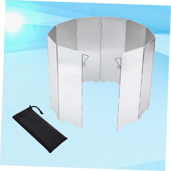 Windproopf Stove Screens Camp Stove Outdoor Camp Wind Screen Outdoor Stove - Image 8